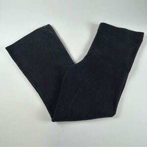 Barefoot Dreams WMNS SZ M P Lounge Pants CozyChic Ultra Lite Ribbed Knit Crop